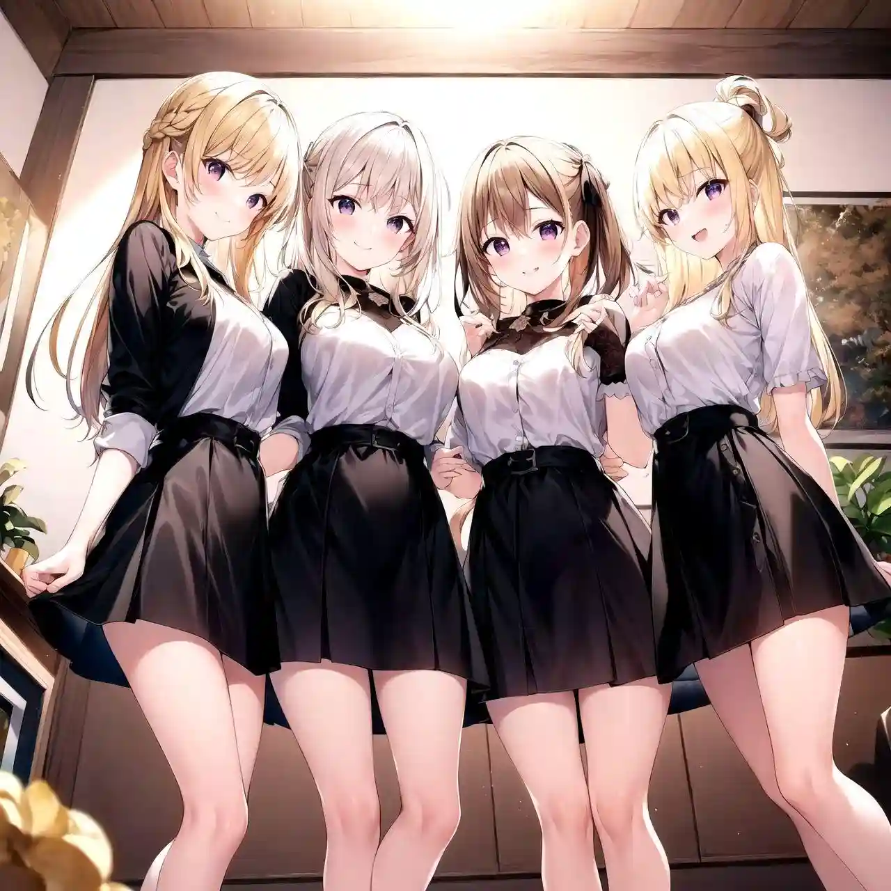 Four Yandere Sister's background